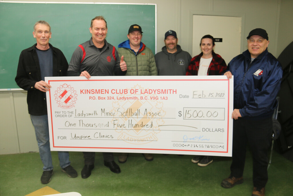 Softball group donation